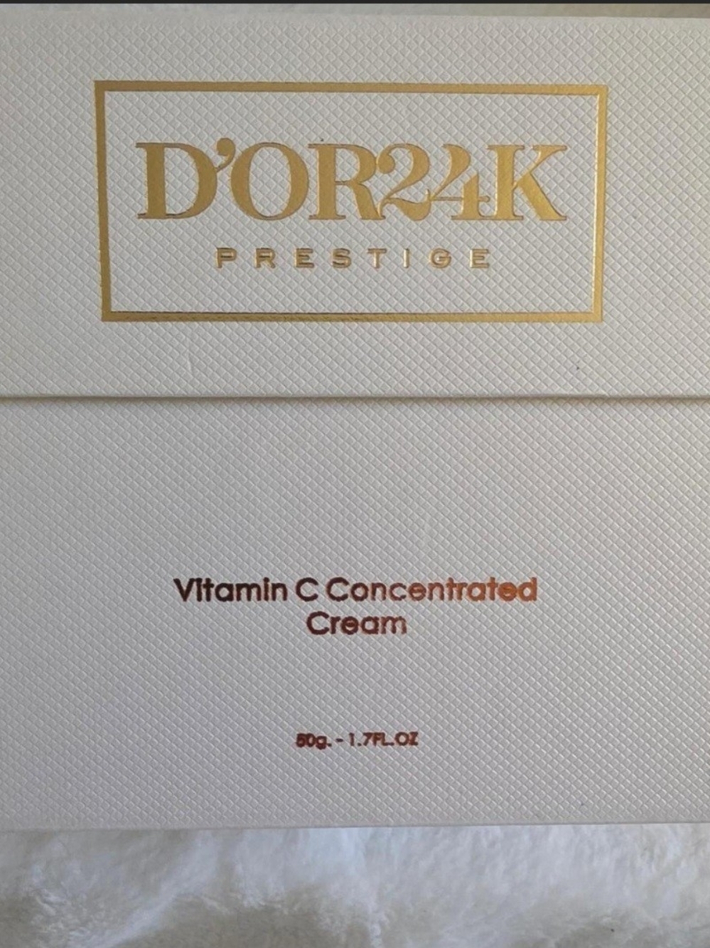 Brand New D'OR24K Prestige Vitamin C Concentrated Cream